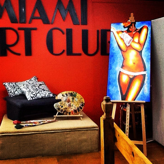 Solo Exhibition at the Miami Art Club