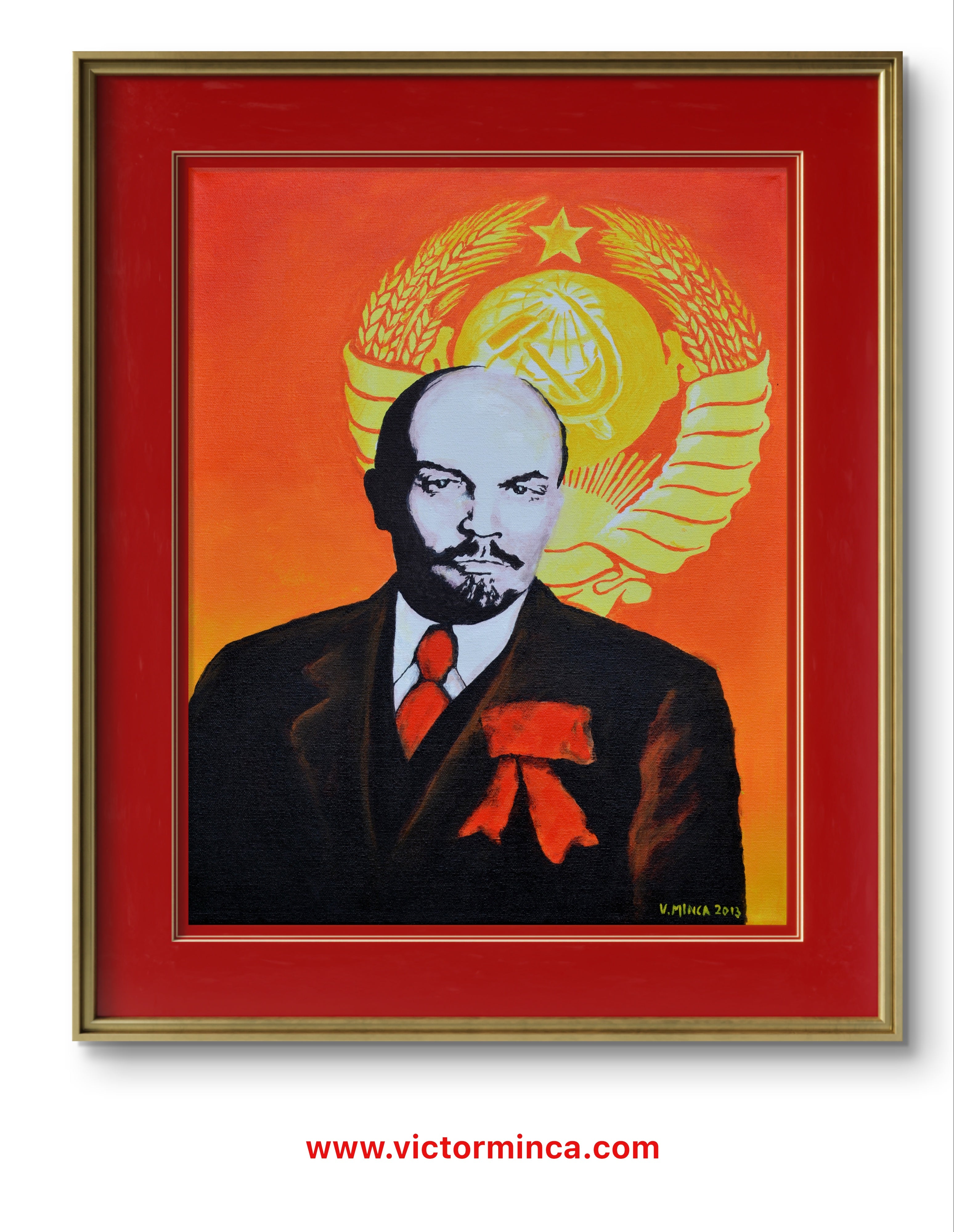 Vladimir Lenin – VICTOR MINCA FINE ART