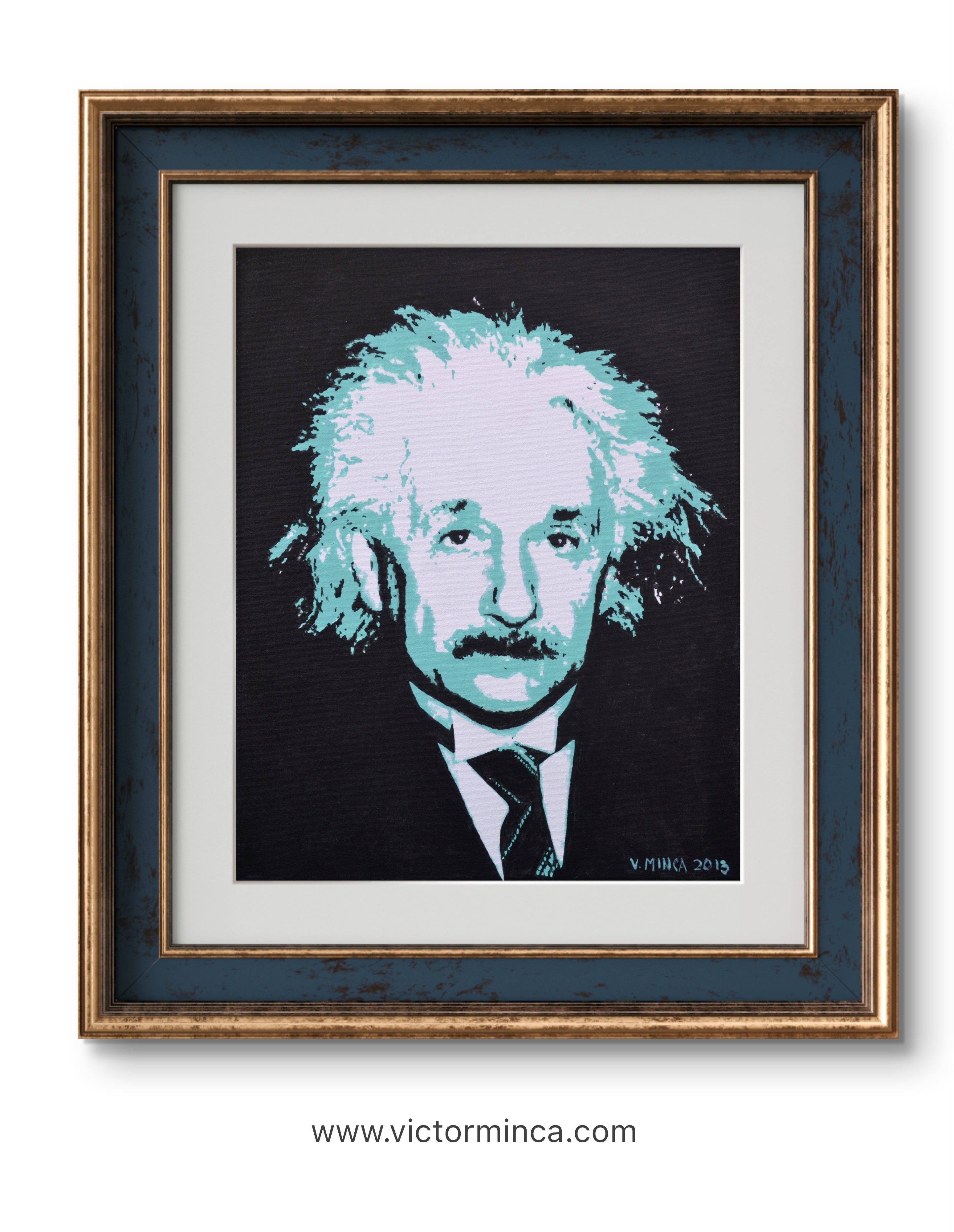 Einstein II Art Print on Canvas offers by Dean Russo - 36 x 24 inches