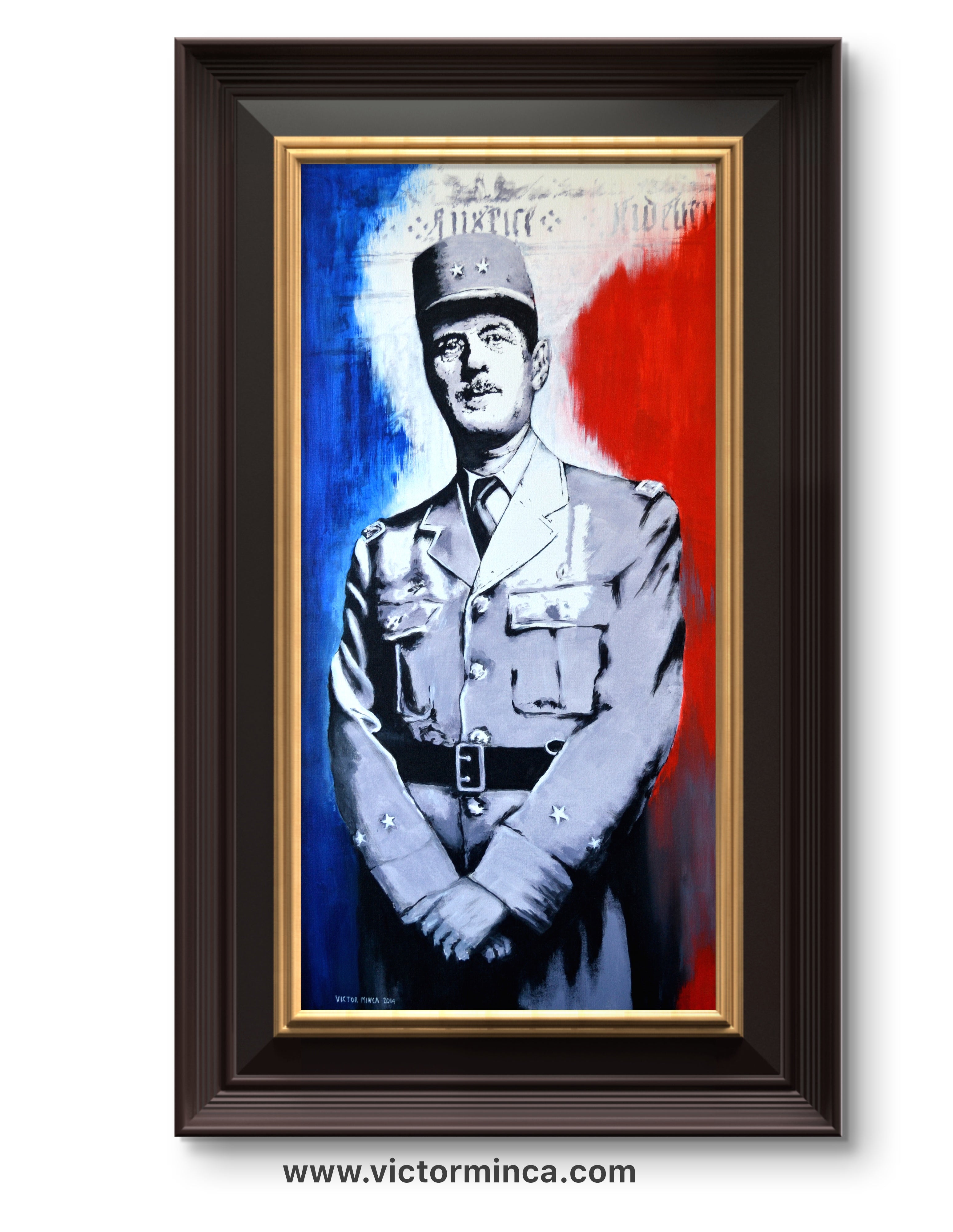 Charles De Gaulle – VICTOR MINCA FINE ART