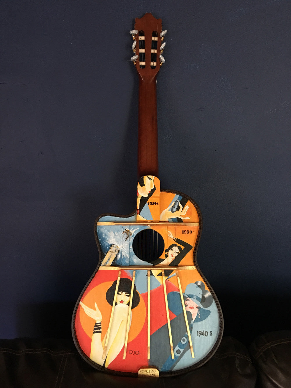 A Painted Guitar