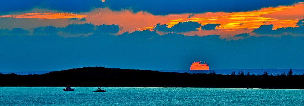 Sunset on Long Island The Bahamas