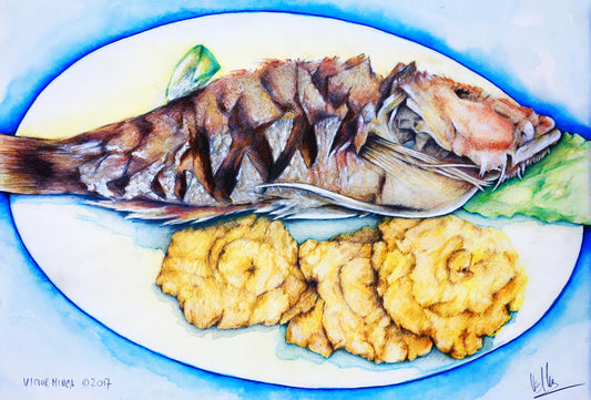Snapper and Tostones